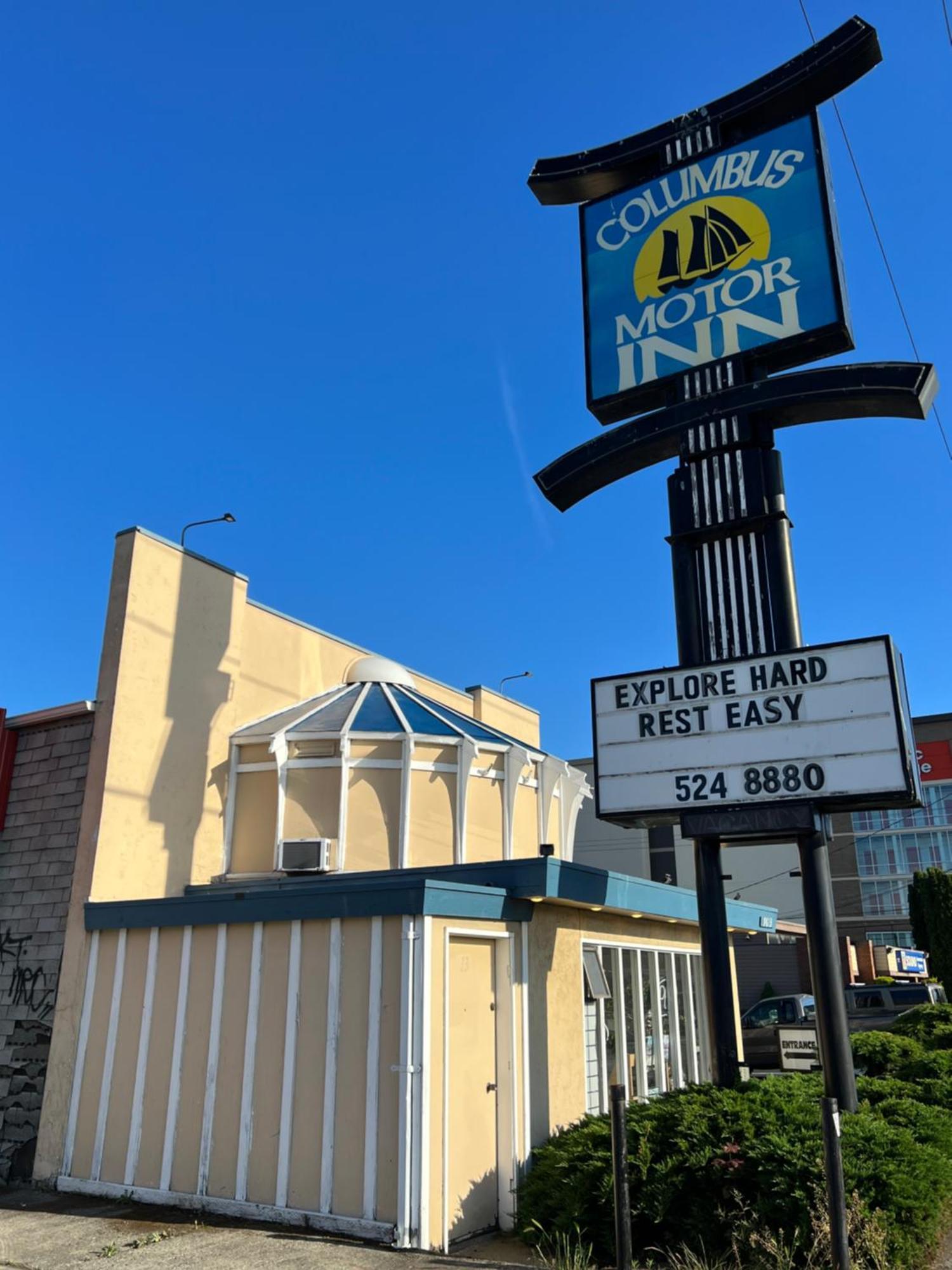 Columbus Motor Inn Seattle Exterior photo
